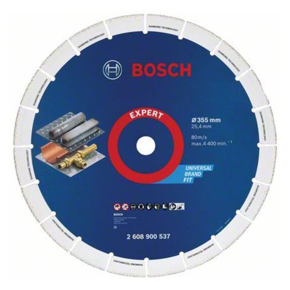 BOSCH Diamantový rezací kotúč EXPERT Metal Wheel 355 x 25,4 mm  2.608.900.537