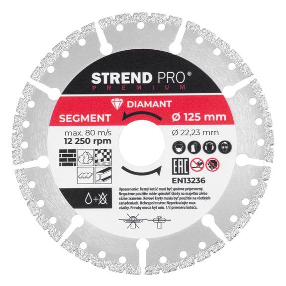 Strend Pro Premium Diamantový rezný multi kotúč 125 mm 2232043