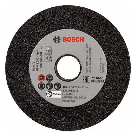 Bosch Brúsny kotúč pre priame brúsky 100 27mm Zr.24 1608600059