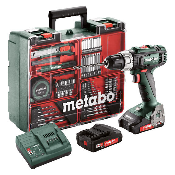 METABO BS 18 L Set Akumulátorový vŕtací skrutkovač (aku 2x2 Ah) 602321870