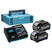 Makita SET Akumulátor 2xBL4040 LXT 40V 4,0Ah s nabíjačkou DC40RA