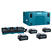 MAKITA SET Akumulátor 4x BL4040 40 V 4 Ah s nabíjačkou DC40RB Makpac