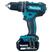 MAKITA DHP482RFJ Akumulátorový vŕtací skrutkovač s príklepom 18V (2x3,0 Ah)