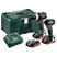 METABO Combo Set 2.1.11 18 V BL LiHD Sada akumulátorového náradia (aku 3x4Ah) 685123960