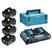 Makita SET BL1860B LXT Akumulátor 4x18V 6Ah s nabíjačkou DC18RD